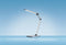 Hansa - Bureaulamp led Slim zilvergrijs