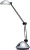 Hansa bureaulamp Space, LED-lamp, zilver