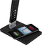Hansa LED tafellamp Magic Plus, 5-staps dimmer, inductielaadvlak, 500 lumen, hoogte 420 mm