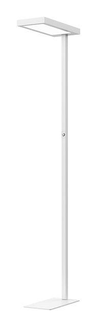 Hansa - Vloerlamp hansa led jaspis wit