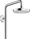 hansgrohe Croma Select S 180 2jet Showerpipe EcoSmart - wit/chroom - 2 straalsoorten - diameter hoofddouche 180 mm