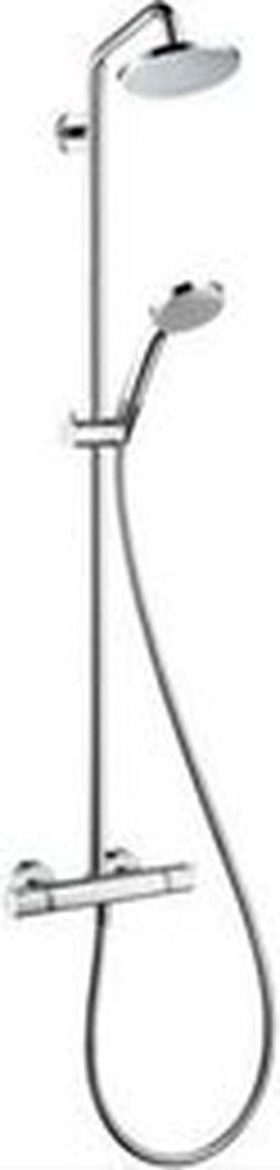 hansgrohe Croma showerpipe 160 1jet met thermostaat chroom
