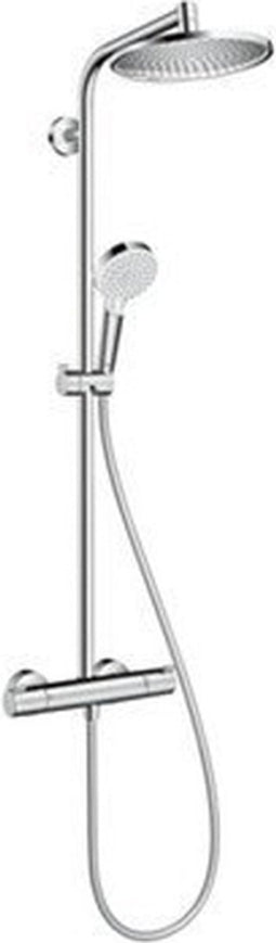 hansgrohe Crometta S Showerpipe 240 1jet EcoSmart met thermostaat chroom