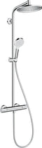 hansgrohe Crometta S Showerpipe 240 1jet met thermostaat chroom