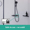 hansgrohe Crometta S Showerpipe 240 1jet met thermostaat chroom