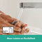 hansgrohe Finoris ééngreeps wastafelmengkraan 260 met afvoerplug chroom