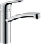 hansgrohe Focus M41 ééngreeps keukenmengkraan 160 chroom