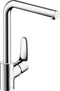 hansgrohe Focus M41 ééngreeps keukenmengkraan 280 rvs-look