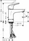 Hansgrohe Focus Wastafelkraan - Medium uitloop - Met wastegarnituur - Chroom