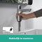 Hansgrohe Focus Wastafelkraan - Medium uitloop - Met wastegarnituur - Chroom