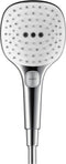 hansgrohe Raindance Select E handdouche 120 3jet wit/chroom