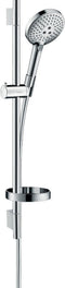hansgrohe Raindance Select S 120 / Unica'S Puro Glijstangset - 65 cm - Chroom - 3 straalsoorten - diameter handdouche 125 mm