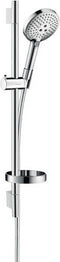 hansgrohe Raindance Select S 120 / Unica'S Puro Glijstangset - 65 cm - Chroom - 3 straalsoorten - diameter handdouche 125 mm