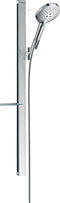 hansgrohe Raindance Select S doucheset 120 3jet met Unica'E glijstang 90 cm chroom