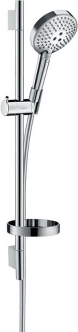 hansgrohe Raindance Select S doucheset 120 3jet PowderRain met Unica'S Puro glijstang 65 cm chroom