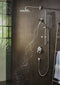 hansgrohe Raindance Select S doucheset 120 3jet PowderRain met Unica'S Puro glijstang 65 cm chroom