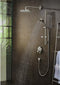 hansgrohe Raindance Select S doucheset 120 3jet PowderRain met Unica'S Puro glijstang 65 cm chroom