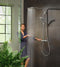 hansgrohe Raindance Select S Showerpipe 240 1jet PowderRain met thermostaat chroom