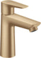 hansgrohe Talis E ééngreeps wastafelmengkraan 110 CoolStart met trekwaste Brushed Bronze