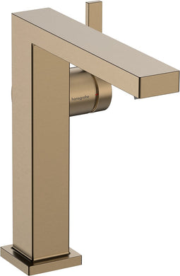 hansgrohe Tecturis E ééngreeps wastafelkraan 150 Fine CoolStart met afvoerplug Brushed Bronze