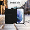 Otterbox Strada Series - Flip cover - Echt leer met kaarthouder - Zwart (Galaxy S21 5G)