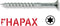 Hapax Constructieschroef 5X80 Torx 200st