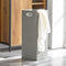 SoBuy BZR65-PF - Smalle Badkamer Opbergkast - Vrijstaand met Uitneembare Wasmand - Bruin - 60x30x90 cm