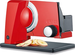 Graef S 11003 - Snijmachine - 170W Aluminium Rood