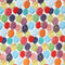 Happy Birthday Inpakpapier/cadeaupapier - 6x stuks rollen - feest/verjaardag prints - 200 x 70 cm - papier - cadeautjes inpakken