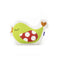 Happy Friday Cushion Little birds 40x30 cm Multicolor