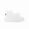 Happy Friday Cushion Nube 60x40 cm White