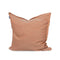 Happy Friday Decorative cushion cover Twill 50x50 cm Terracotta