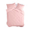 Happy Friday Duvet cover Basic 260x240 cm (Superking) Pale rose