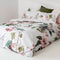 Happy Friday Duvet cover Blooming 220x220 cm (Double) Multicolor