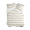 Happy Friday Duvet cover Breton 200x200 cm (Double) Beige