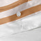 Happy Friday Duvet cover Breton 240x220 cm (King) Orange