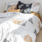 Happy Friday Duvet cover Foliage 220x220 cm (Double) Multicolor
