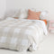 Happy Friday Duvet cover Gingham 135/140x200 cm (Single) Beige