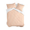 Happy Friday Duvet cover Layering 200x200 cm (Double) Peach