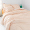 Happy Friday Duvet cover Layering 220x220 cm (Double) Peach