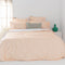 Happy Friday Duvet cover Layering 260x240 cm (Superking) Peach