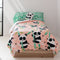 Happy Friday Duvet cover set 2 pieces Panda garden pink 135/140x200 cm (Single) Pink