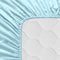 Happy Friday Fitted sheet Basic 140x200x32 cm (Double) Blue