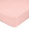 Happy Friday Fitted sheet Basic 140x200x32 cm (Double) Pale rose