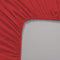 Happy Friday Fitted sheet Basic 180x200x32 cm (Superking) Red