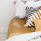 Happy Friday Fitted sheet Foliage 180x200x32 cm (Superking) Multicolor