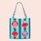 Happy Friday Hand bag Lips 43x42 cm Multicolor