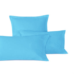 Happy Friday Pillow cover infantiles Basic 40x60 cm (Cot bed) Turquoise