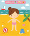 Happy Girls Sticker Fun - Aankleedpoppen / Happy Girls Sticker Fun - Poupées à habiller