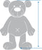 Happy Horse Beer Brim Knuffel 40cm - Oudroze - Baby knuffel
